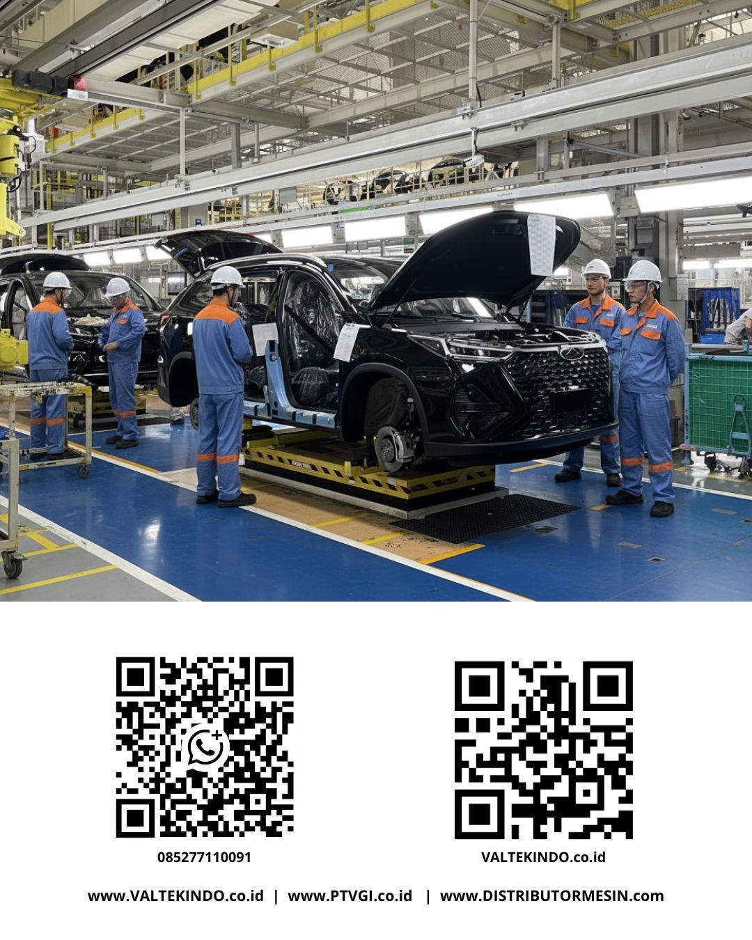 Chery Group Announces Plans to Build a Factory in Indonesia, Valtekindo Ready to Embrace the New Wave of Technology